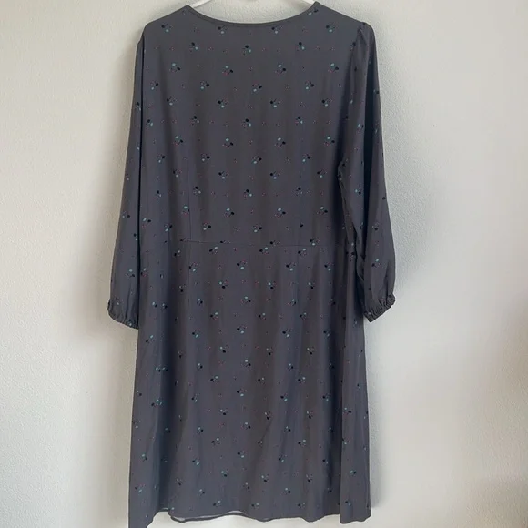 BODEN Vanessa jersey floral long sleeve dress - Picture 7 of 11